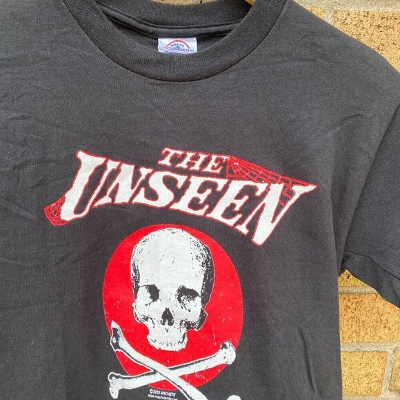 Vintage 2003 Machete The Unseen Band T Shirt Medium - Picture 8 of 9